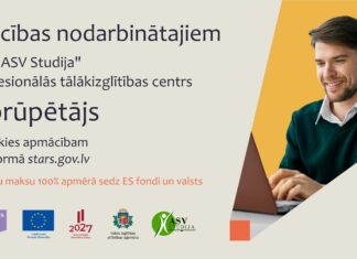 ESF+ projekts Nr. 4.2.4.2/1/24/I/001 “Atbalsts pieaugušo individuālajās vajadzībās balstītai pieaugušo izglītībai”